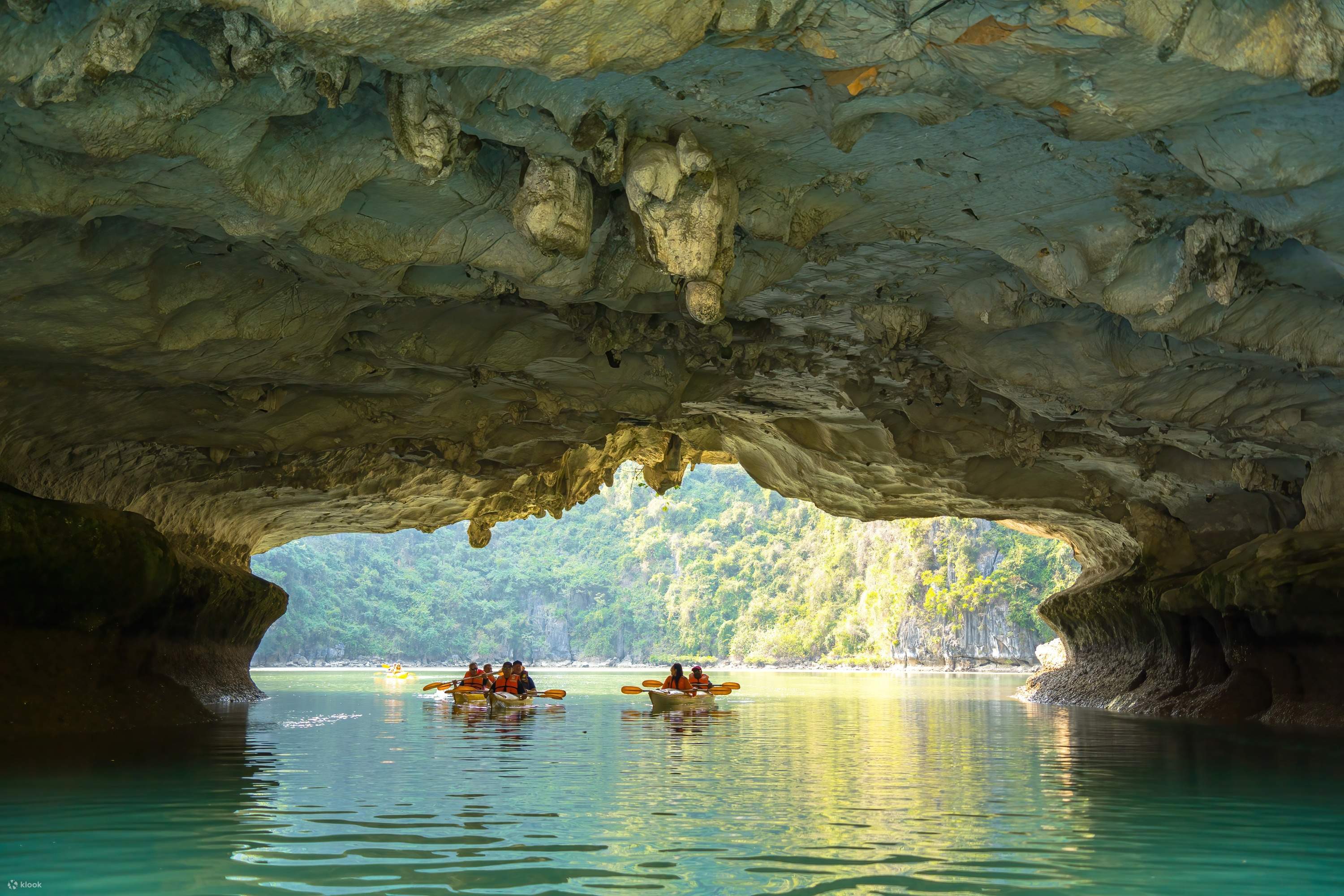 Dark & Bright Cave - Enchanting Caves in Lan Ha Bay