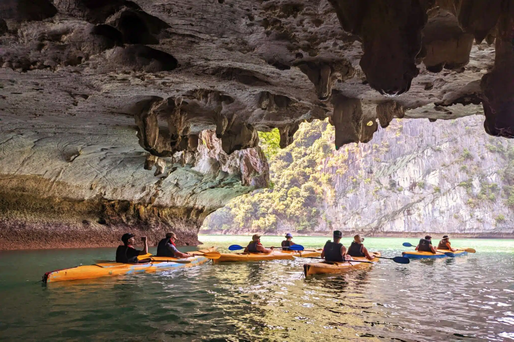 Kayaking on the bay
